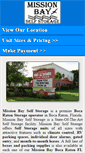 Mobile Screenshot of missionbayselfstorage.com